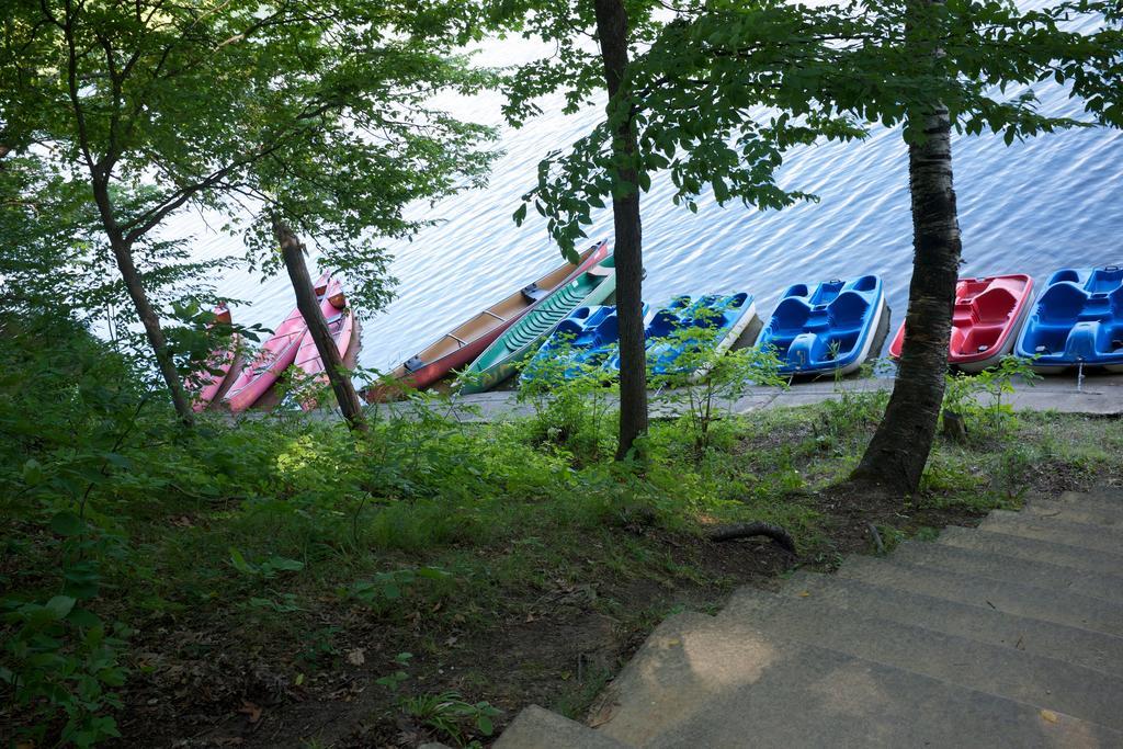 Plymouth Rock Camping Resort Basic Cabin Elkhart Lake المظهر الخارجي الصورة